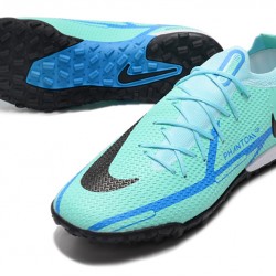 Scarpe da calcio Nike Phantom GT2 Elite TF Low-top Turqoise Blu Nero