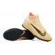 Scarpe da calcio Nike Phantom GX Elite DF Link TF Apricot Nero Arancia High-top For