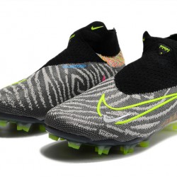 Scarpe da calcio Nike Phantom GX Elite FG Nero Verde Unisex