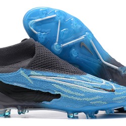 Scarpe da calcio Nike Phantom GX Elite FG Blu Nero High-top For