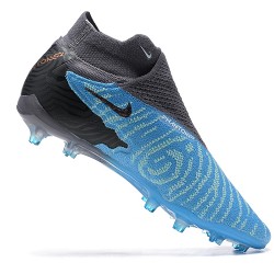 Scarpe da calcio Nike Phantom GX Elite FG Blu Nero High-top For