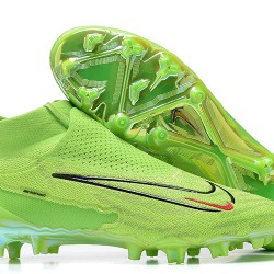 Scarpe da calcio Nike Phantom GX Elite FG LightVerde Nero High-top For