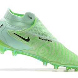 Scarpe da calcio Nike Phantom GX Elite FG LightVerde High-top For
