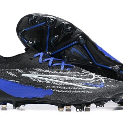 Scarpe da calcio Nike Phantom GX Elite FG Nero Blu Low-top For