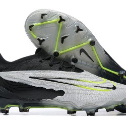 Scarpe da calcio Nike Phantom GX Elite FG Grigio Verde Nero Low-top For