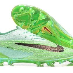 Scarpe da calcio Nike Phantom GX Elite FG LightVerde Verde Nero Low-top For