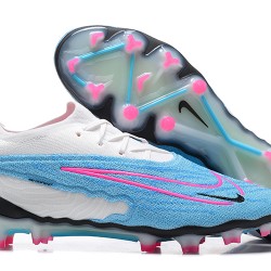 Scarpe da calcio Nike Phantom GX Elite FG Rosa Nero Blu Bianca Low-top For